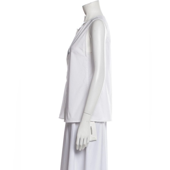 Tory Burch Crisp Cotton Poplin Tunic 4 - Picture 2 of 11